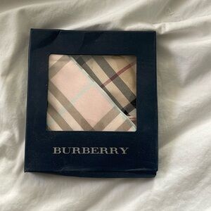 Burberry Nova Check and Candy Check handkerchiefs